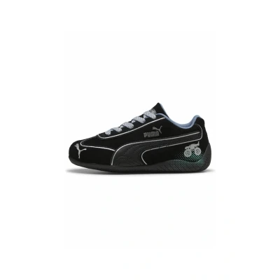 Afbeelding van PUMA x HOT WHEELSâ¢ MONSTER TRUCKS Speedcat Sneakers Kids, Blauw/Zwart, Maat 34,5
