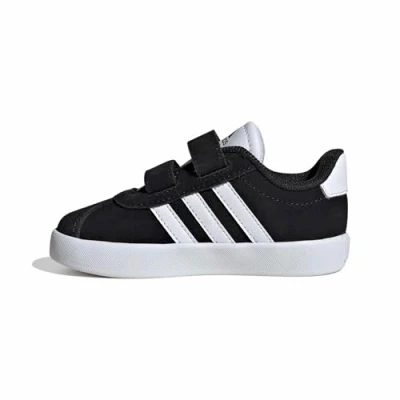 Image de adidas Mixte enfant VL COURT 3.0 SHOES INFANTS, core black/Cloud white/core black, 24 EU