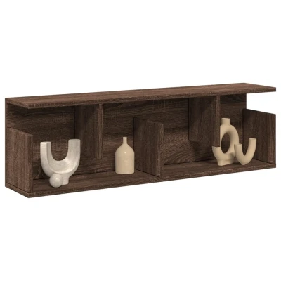 Afbeelding van vidaXL Wandkast 100x20x30 cm bewerkt hout bruin eikenkleur
