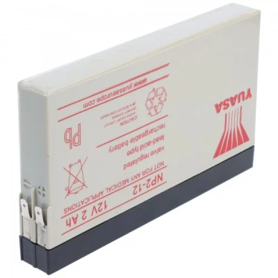 Afbeelding van YUASA NP2 12 accukabel PB volt 2000mAh, niet langer beschikbaar, maar we leveren een identieke batterij