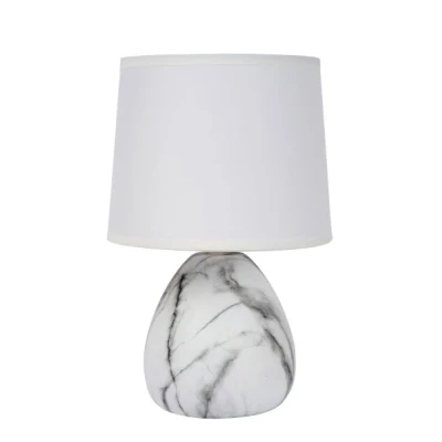 Afbeelding van Lucide Tafellamp Marmo Wit