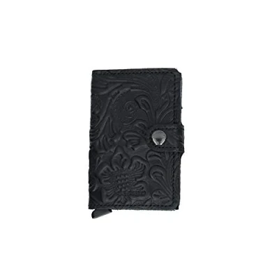 Afbeelding van Secrid Miniwallet portemonnee Ornament black Dames