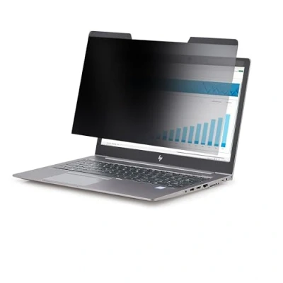 Image de StarTech.com Magnetic Privacy Screen For 14 Inch 16:9 Laptop, TAA Filtre de confidentialité pour ordinateur portable (horizontal) à double sens amovible magnétique 14&quot; noir Conformité