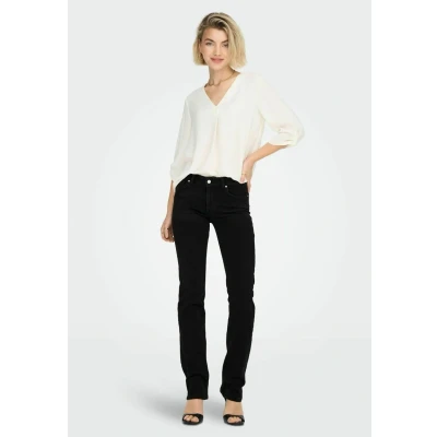 Afbeelding van ONLY Onlalicia Reg Strt Dnm Dot297 Noos Jeans voor dames, Delavé zwart