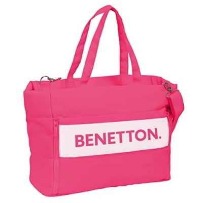Afbeelding van Laptoptas Benetton Raspberry Fuchsia (54 x 31 17 cm)