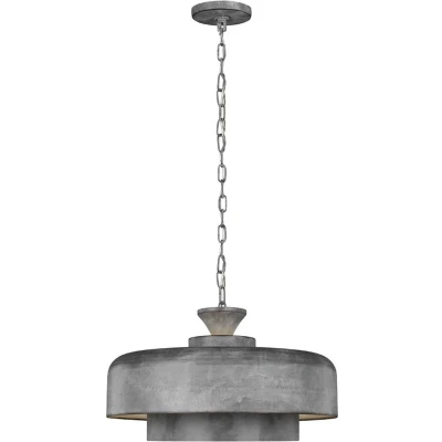 Afbeelding van Feiss LED Pendelarmatuur Haymarket 1X E27 Max 60W Dimbaar Weathered Galvanized