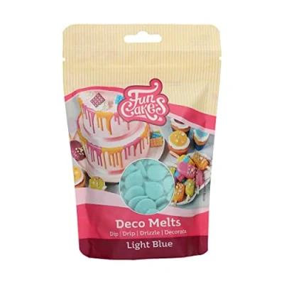 Image de FunCakes Deco Melts Bleu Ciel sans AZO 250 g