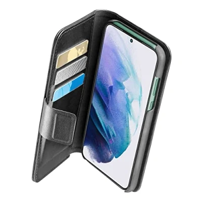 Afbeelding van Cellularline Boek agenda Galaxy S22+ (Samsung S22+), Smartphonehoes, Zwart