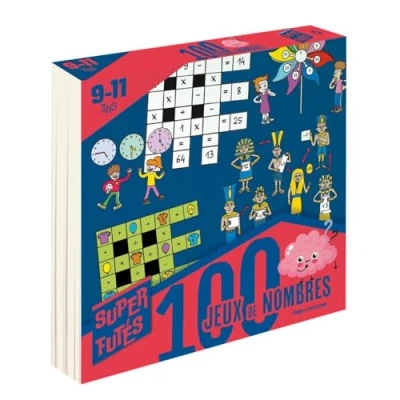 Afbeelding van 100 JEUX DE NOMBRES POUR SUPER FUTES (9 11 ANS)