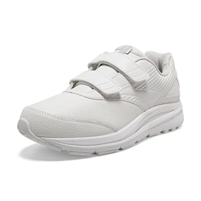 Afbeelding van Brooks Addiction Walker Vstrap 2 Sportieve wandelschoenen, Heren, Maat: 45.5, white Leer