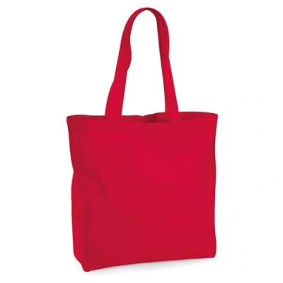 Afbeelding van Westford Mill Organic Premium Cotton Maxi Bag WM265 Classic Red