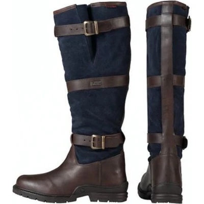 Afbeelding van Horka Leren Outdoorlaars Highlander Blauw Maat 42