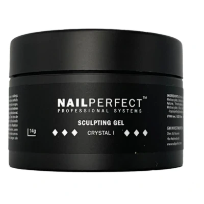 Afbeelding van NailPerfect LED/UV Sculpting Gel Crystal I 14gr
