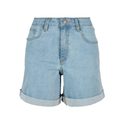 Afbeelding van Urban Classics Jeansshort, Dames, Maat: 27x28, Clearblue bleached