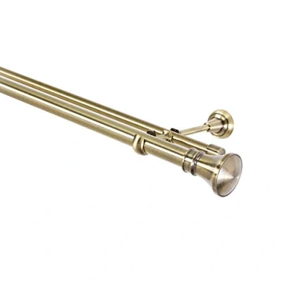 Afbeelding van Gordijnroede, 25/16 mm, metaal, antiek goud, 160