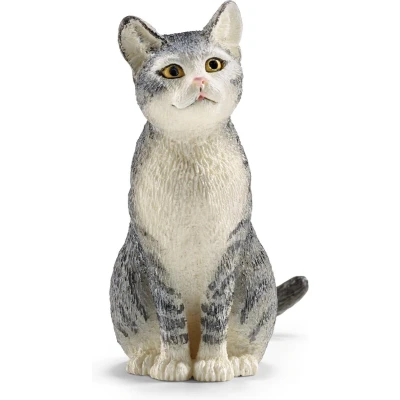 Afbeelding van Schleich farm world kat zittend 4,5 cm