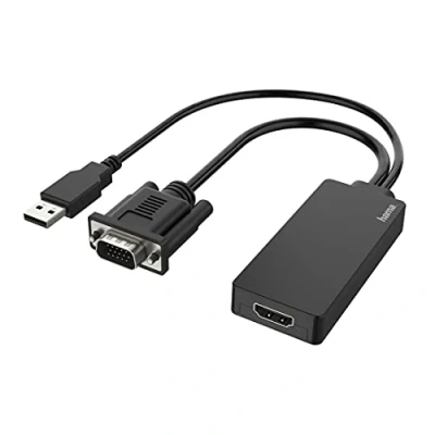 Afbeelding van Hama Video Adapter Vga+Usb Stekker Hdmi&amp;Trade; Aansluiting Full Hd 1080P