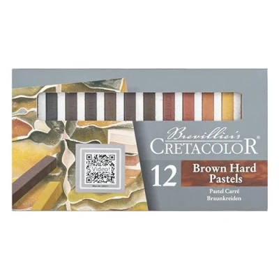 Afbeelding van Cretacolor Hard Pastel Set bruin