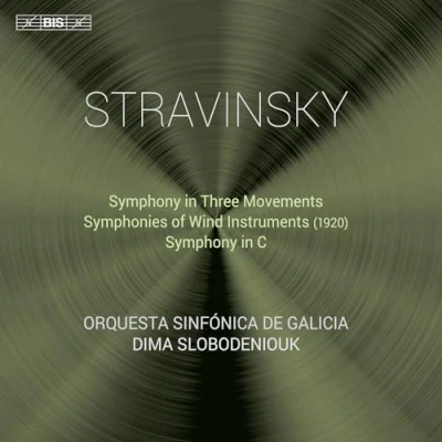 Afbeelding van Orquesta Sinfónica De Galicia, Dima Slobodeniouk Stravinsky: Symphonies, Volume I (Super Audio CD)