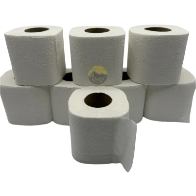 Afbeelding van KURTT Toilet papier 256 Rollen! 3 laags 150 vellen per rol toiletpapier voordeelverpakking wc rollen toiletpapieren