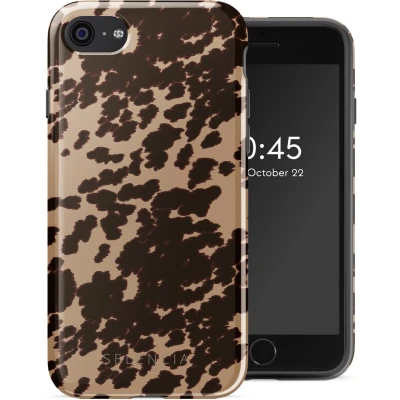 Afbeelding van Selencia Hoesje Geschikt voor iPhone SE (2022) / (2020) 8 7 Vivid Backcover Country Moo&#039;d