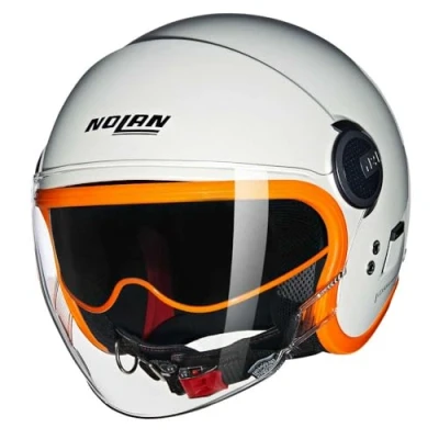 Afbeelding van Nolan N21 Visor 06 Ocio 347 Pearl Oranje Glossy Jethelm Maat M Helm