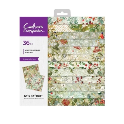 Afbeelding van CC Christmas Paperpad 30x30 cm Winter Berries