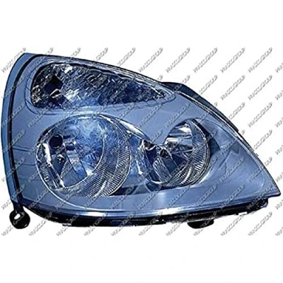 Afbeelding van PRASCO RN3224913 Koplampen rechts H7/H1, H7, H1 Transparent voor rechtsrijdend verkeer Zonder elektro motor afregelmotor LWR