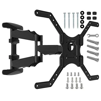 Afbeelding van Nanook draaibare TV beugel met een ultrasterke dubbele arm 40 65 Inch Max. 45 kg Kantelbaar VESA 100x100 t/m 600x400