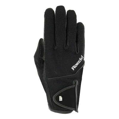 Afbeelding van Roeckl Sports paardrijhandschoenen Milano zwart maat 6,5