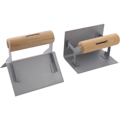Afbeelding van Silverline 2 delige hoektroffelset 125 x 80 mm
