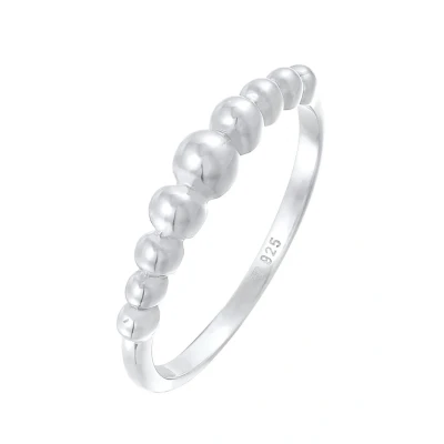 Afbeelding van Elli Basic Ring, Dames, Maat: 54, Silber