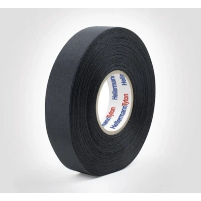 Afbeelding van HellermannTyton HTAPE PROTECT250 PET BK 712 10003 Textieltape (l x b) 25 m 19 mm 1 stuk(s)