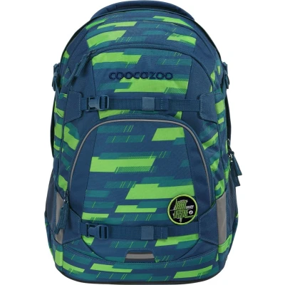 Afbeelding van coocazoo MATE Schooltas voor kinderen, Maat: One Size, Lime stripes
