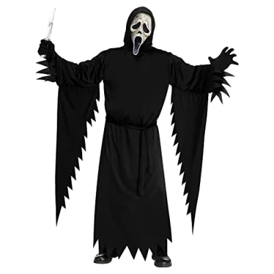 Afbeelding van Fun World Ghost Face Aged Adult Plus Size Costume