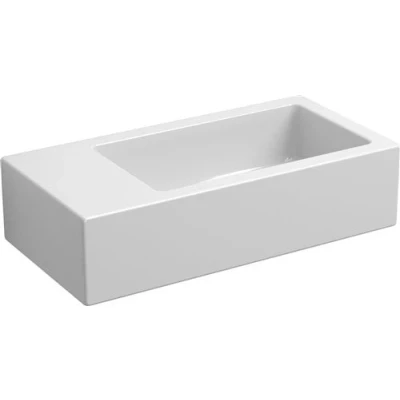 Afbeelding van Clou Flush 3 toiletfontein Wit keramiek Links Zonder kraangat handdoekhouder