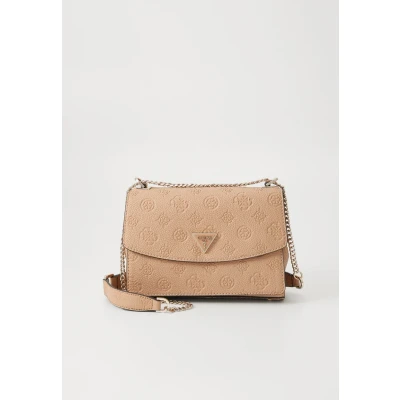 Afbeelding van Guess Cresidia Xbody FLAP Schoudertas, Dames, Maat: One Size, Beige