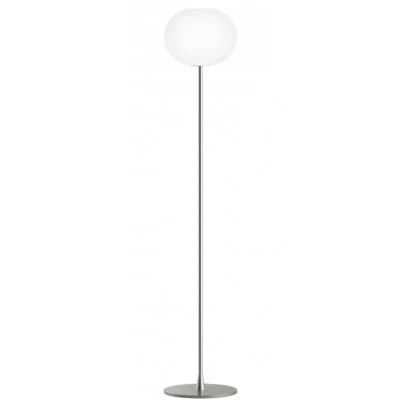 Afbeelding van Flos Glo Ball F3 vloerlamp zilver