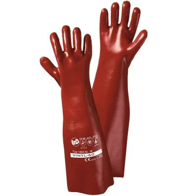 Afbeelding van L+D worky Vinyl 60 1443 Werkhandschoen EN 388, 511 Cat III 1 paar