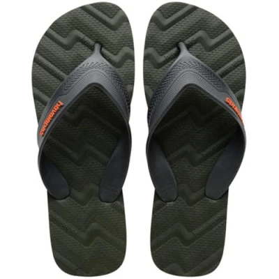 Afbeelding van Havaianas Tongs Track Waves pour homme, vert olive, 38/39 EU, 5.5/6 UK