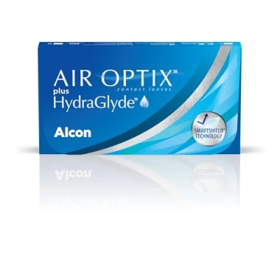 Afbeelding van +2.75 Air Optix® Plus Hydraglyde® 6 pack Maandlenzen BC 8.60 Contactlenzen