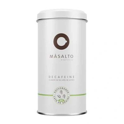 Afbeelding van Másalto Espresso BIO koffiebonen Cafeïnevrij Specialty Coffee Biologische Ambachtelijke branding 250 gram
