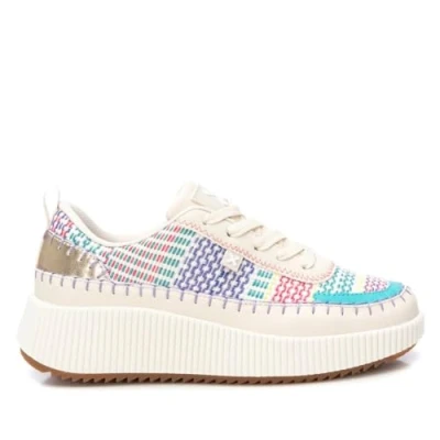 Afbeelding van XTI Sneakers laag, Dames, Maat: 37, Aqua Schoenen