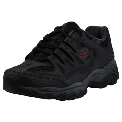 Afbeelding van Skechers Go Walk Arch Fit Idyllic, sneakers voor heren, zwart.
