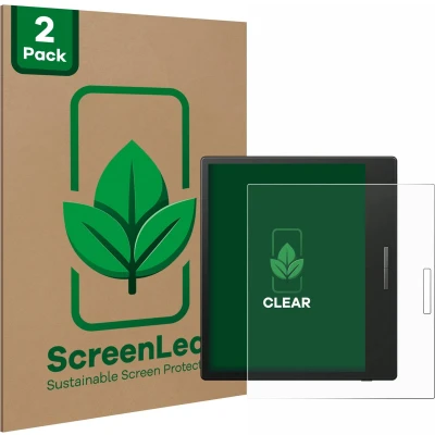 Afbeelding van ScreenLeaf Screenprotector voor Onyx Boox Go Color 7 Duurzame schermbescherming Folie Beschermfolie transparant (2 Stuks)