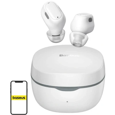 Afbeelding van Baseus Bowie WM01 TWS Headset Draadloze Bluetooth Oordopjes Wit