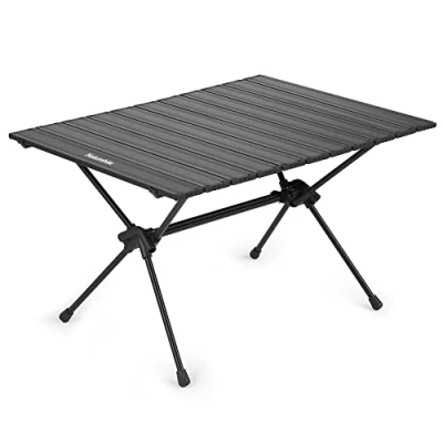 Afbeelding van Naturehike Rechthoekige Tafel Egg Roll Aluminium Opvouwbare Camping Ultralichte Klaptafel Keuken Draagbare Eettafel voor Wandelen
