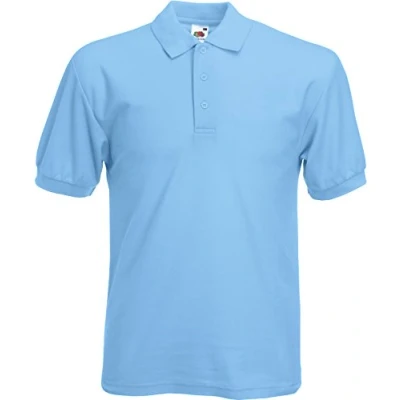 Afbeelding van Fruit of the Loom Poloshirt voor heren, Blauw