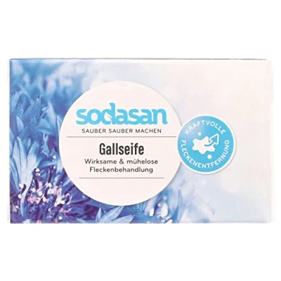 Afbeelding van Galzeep (vlekkenzeep ossengal, textielreiniger), Sodasan, 100 gram