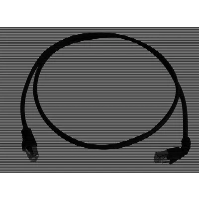 Afbeelding van Telegärtner L00002A0175 RJ45 Netwerkkabel, patchkabel CAT 6A S/FTP 3.00 m Zwart Vlambestendig, Halogeenvrij 1 stuk(s)